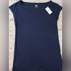 Gap Short Sleeve T-Shirt Navy Small NWT